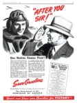1941 'After You Sir!' Our Nation Comes First! Save Gasoline