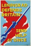 1941 Leningrad Defends Britain. Send Help At Once
