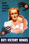 1942 Keep These Hands Off! Buy the New Victory Bonds
