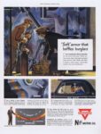 1949 'Soft' armor that baffles burglars. Conoco Nth Motor Oil