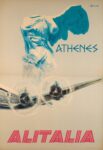 1950 Athenes. Alitalia