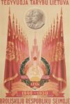 1950 Long live Soviet Lithuania in a brotherly family of the Republics!