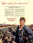 1951 'We're working for defense, too!' Pennsylvania Railroad