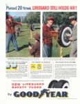 1953 Pierced 20 times, Lifeguard Still Holds Air! GoodYear