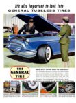 1955 It's also important to look into General Tubeless Tires. The General Tire