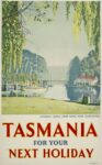 1956 Cataract Gorge From Royal Park Launceston. Tasmania For Your Next Holiday