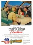 1956 To and from the Pacific Coast Go Deluxe On Union Pacific Domeliners