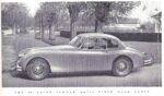 1957 Jaguar XK150 Fixed Head Coupe brochure