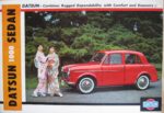 1958 Datsun 210 - Combines Rugged Dependability with Comfort and Economy!!