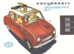 1958 Glas Goggomobil Limousine 250, 300 and 400