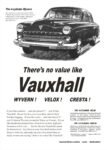 1958 Vauxhall Wyvern. There's no value like Vauxhall