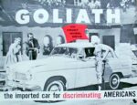 1959 Goliath 1100, the imported car for discriminating Americans