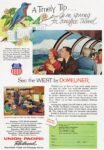 1960 A Timely Tip... Go in spring for a carefree travel. See the West by Domeliner. Union Pacific