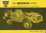 1960 DKW Bronco. A Multi-Purpose Vehicle By Auto Union