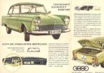 1960 DKW Junior 750. Fortschritt Sicherheit Komfort