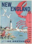 1960 New England. Go Greyhound
