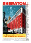 1960 Sheraton Hotels. In Cincinnati. The Sheraton-Gibson