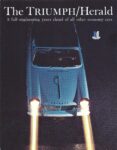 1960 Triumph Herald 3 full engineering years ahead of all other economy cars