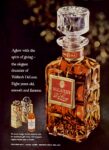 1961 Aglow with the spirit of giving - the elegant decanter of Walker's DeLuxe