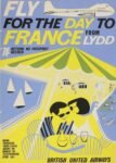 1961 Fly For The Day To France From Lydd. British United Airways