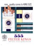 1961 now... quality comes to King-Size. State Express 555 Filter Kings