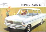 1962 Opel Kadett. Terhakka ja täynnä elinvoimaa