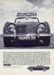 1962 Triumph TR-4. What does it take to beat the Triumph TR-3