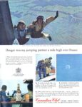 1963 Danger was my jumping partner a mile high of France. Canadian Club