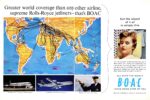 1963 Greater world coverage than any other airline, supreme Rolls-Royce jetliners - that's BOAC