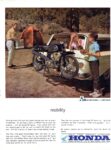 1963 Honda 50 Sports, mobility