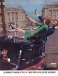 1963 Remember Taking A Taxi In Paris With A Glass Of Dubonnet