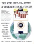 1963 The King Size Cigarette Of International Success. 555 State Express