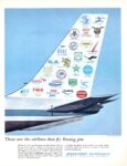 1963 These are the airlines that fly Boeing jets. Boeing Jetliners