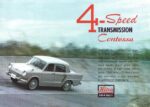 1964 Hino Contessa 900. 4-Speed Transmission