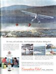 1964 It's wet, cold and risky... but Canadians call plane-skiing fun! Canadian Club