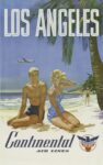 1964 Los Angeles. Continental Air Lines