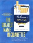 1964 The Greatest Name In Cigarettes. Rothmans
