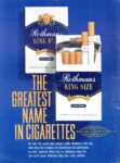 1964 The Greatest Name In Cigarettes. Rothmans (2)