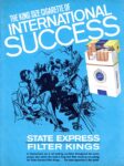 1964 The King Size Cigarette Of International Success. State Express Filter Kings