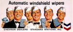 1965 Automatic windshield wipers. Chevron