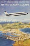 1965 Fly British United To The Canary Islands