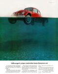 1967 Volkswagen Beetle. Volkswagen's unique construction keeps dampness out