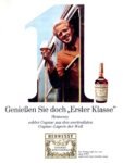 1968 Genießen Sie doch 'Erster Klasse' Hennessy