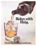 1969 Relax with Haig