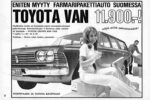 1969 Toyota Crown 2000 Van. Eniten Myyty Farmaripakettiauto Suomessa