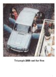 1969 Triumph 2000 - set for five