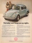 1972 Volkswagen Beetle. This baby won't keep you up nights