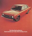 1974 Austin Marina. The Gas-Saving Marina. Some family car. From some family of cars