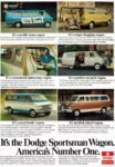 1976 Dodge Sortsman Wagon. America's Number One