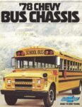 1978 Chevrolet Bus Chassis Brochure